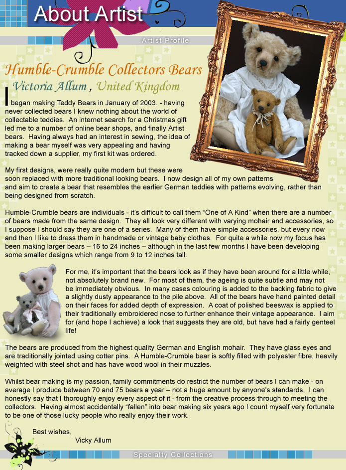 traditional teddy bear making kit